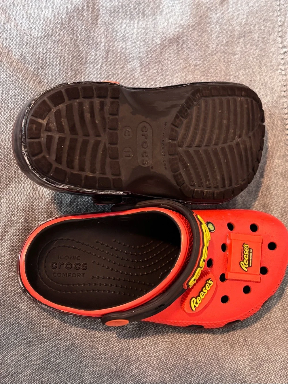 Kids Reese’s crocs